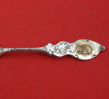 Medallion aka Etruscan aka Homeric by Shiebler Sterling Cold Meat Fork with Gold