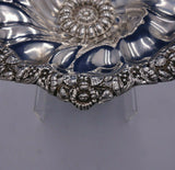 Swedish Sterling Silver Tazza Grape Design 4 1/2" x 8" 12.03 ozt. (#4902)