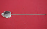 Mexican Sterling Silver Straw / stirrer leaf form 7 1/2"