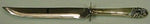 Spring Glory By International Sterling Silver Steak Carving Knife 10 7/8"