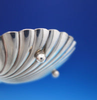 Tiffany and Co Sterling Silver Nut Dish Shell Shape with Two Ball Feet (#6809-2)