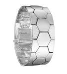 Code Royale Christofle France Sterling Silver Bracelet Geometric Modern New