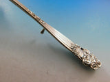 Georgian by Towle Sterling Silver Stuffing Spoon w/ Flower and Button 11 7/8"