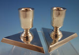 Sanborns Mexican Mexico Sterling Silver Candlestick 2pc Triangular #1803 (#1969)