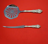 Sir Christopher by Wallace Sterling Silver Tomato Serving Set 2pc Custom Made