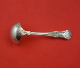 Kings by Wallace Sterling Silver Sauce Ladle 5" Serving Silverware Heirloom