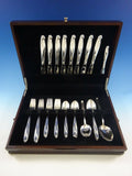 Silver Sculpture by Reed and Barton Sterling Silver Flatware Set 8 Service 42 Pc