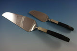 Contrast by Lunt Sterling Silver Flatware Set 8 Service 44 pc Mid-Century Modern