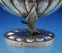 Sterling Silver Candy Dish with 3-D Bird Footed with Handles 5.9 ozt. (#6460)