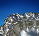 Bridal Rose by Alvin Sterling Silver Fruit Bowl #5852 2" x 11 1/4" (#5326)