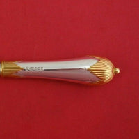 Asprey and Garrard English Sterling Silver Regular Knife / Dessert Knife w/ Gold