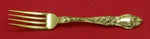 Lily Vermeil By Frank Whiting Sterling Silver Regular Fork 7" Gold