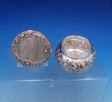Repousse by Kirk Sterling Silver Powder Jar  #6 2 1/2" x 3 3/4" 5.2 ozt. (#7033)