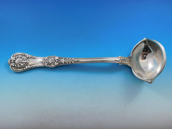 English King by Tiffany and Co Sterling Silver Punch Ladle 2 Spout 12 1/2" Large