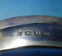 Orlando Jackson English Georgian Sterling Silver Platter Oval 33.6 ozt. (#6292)