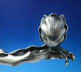 Buccellati Sterling Silver Candle Holder Tulip Style 2 3/8" x 6 1/2" (#5007)