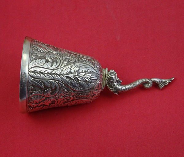 Dolphin by Various Makers Sterling Silver Dinner Bell by Shreve 5 3/4" x 2 1/2"