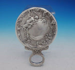 La Vision by Mauser Sterling Silver Hand Mirror Art Nouveau Figural (#4569)