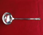 Wild Rose Old by International Sterling Silver Soup Ladle HH WS Custom 10 1/2"