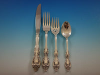Du Maurier by Oneida Sterling Silver Flatware Set for 12 Service 89 pieces