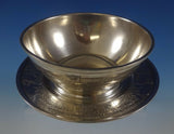 McChesney Co. Sterling Silver Child's Bowl & Plate Acid-Etched Figural (#0760)