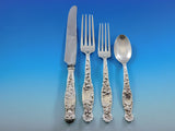 Heraldic by Whiting Sterling Silver Flatware Set 12 Service 135 Pieces Dinner