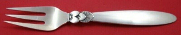 Cactus by Georg Jensen Sterling Silver Fish Fork 3-tine 6 3/8" Vintage