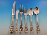Charles II by Lunt Sterling Silver Flatware Service for 8 Set 54 pieces
