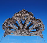 German .800 Silver Letter Stand / Holder Pierced Rococo Design 3.15 ozt. (#7814)