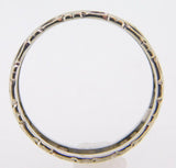 14k White Gold Floral Pierced Eternity Band (#J3914)