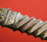 Adie and Lorekin Victorian English Sterling Silver Page Turner BC Swirled 8 3/4"