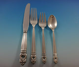 Royal Danish by International Sterling Silver Flatware Set 8 Service 52 Pieces