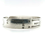 Sterling Cuff Bracelet WoHeLo by JJ White Co (#J5478)