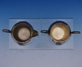 Rose by Stieff Sterling Silver Sugar and Creamer Set 2pc Hand Chased (#3149)