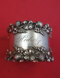 Clover by Various Makers Sterling Silver Napkin Ring .25oz  1 1/2" x 1 1/4"