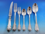 Borgia by Buccellati Italy Sterling Silver Dinner Flatware Set 8 Service 48 pcs