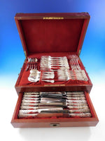 English King by Tiffany Sterling Silver Flatware Set 12 Service 60 pcs Dinner