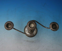 Gadroon by Schweitzer Silver Co Sterling Silver Candelabra Pair c.1940 (#5842)