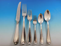 Piedmont by Buccellati Italy Silverplated Flatware Set Service 24 pcs Dinner