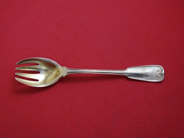 Palm by Tiffany and Co Sterling Silver Ice Cream Fork Gold Washed 5 7/8"
