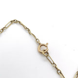 Art Deco Yellow Gold 14k Carved Genuine Natural Coral Necklace (#J5457)