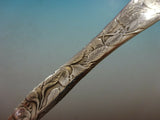 Lap Over Edge Acid Etched by Tiffany Sterling Silver Regular Fork w/ Pomegranate