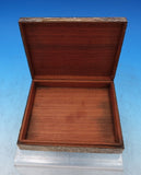 Johann Franz Jr. German .925 Silver Cigarette Box Wood Lined (#7396)