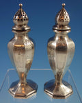 Chateau by Lunt Sterling Silver Salt and Pepper Shakers 2pc #T175 (#1655)