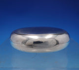 George Unite English Estate Sterling Silver Soap Box Gold Washed Interior #6881