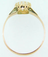 10k Rose Gold 1ct Genuine Natural Opal Ring (#J4133)