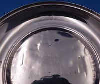 Tiffany and Co Sterling Silver Candy Dish Round with Worn City Scape 4" (#6882)