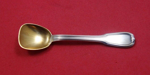 Lucrezia by Buccellati Italian Sterling Silver Salt Spoon Gold Washed 2 3/4"