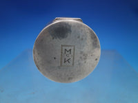 Arts & Crafts by Ahrendt & Kautzman Sterling Silver Tape Measure Stamp Box #6630