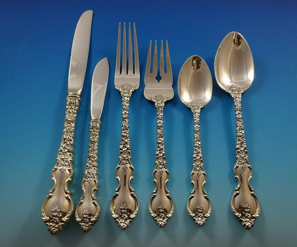 Dubarry Du Barry by International Sterling Silver Flatware Service 12 Set 72 Pcs